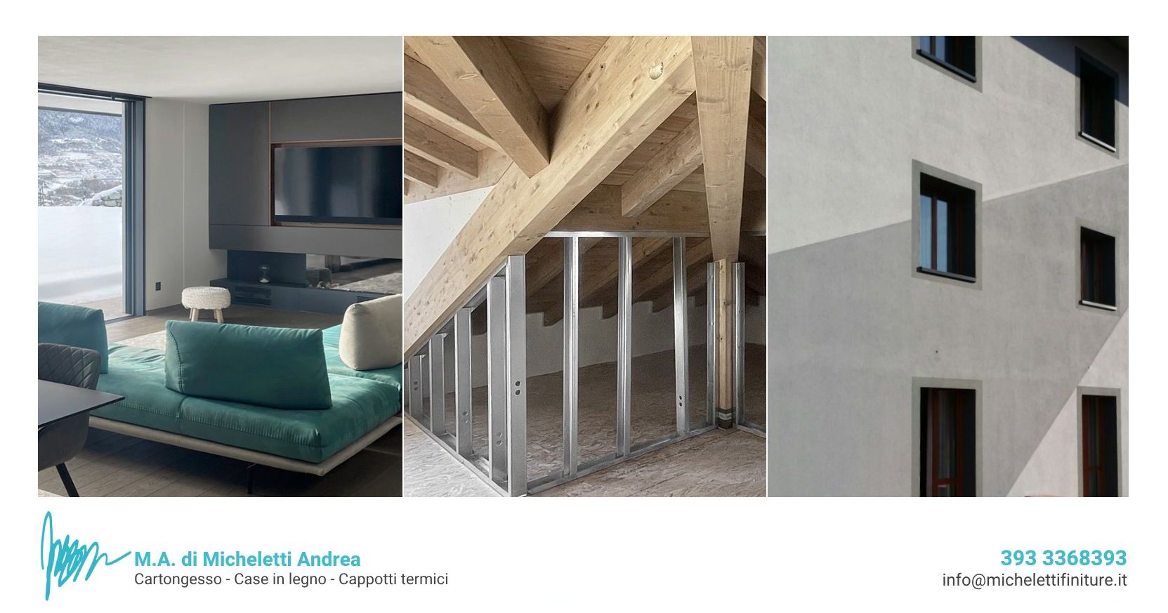 Contattaci per la realizzazione di finiture di case legno ecologiche a Varese di Micheletti Finiture